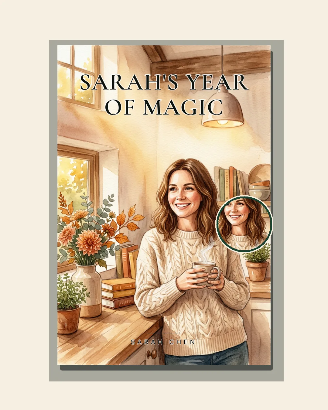 Personalised gift book for mum — "Sarah's Year of Magic"