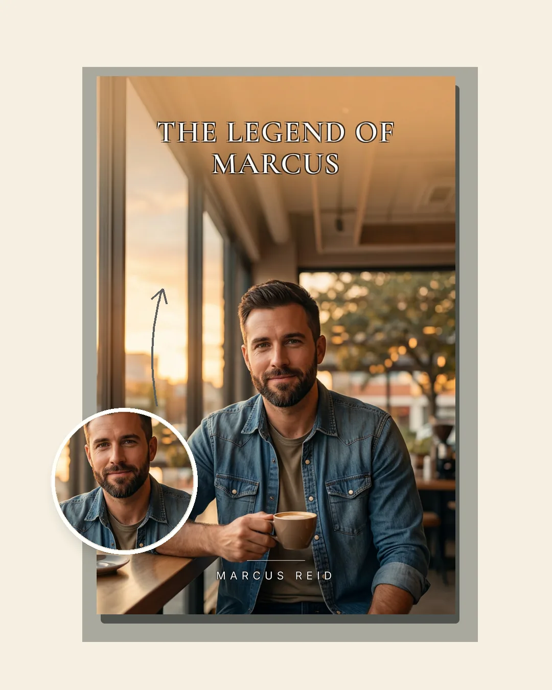 Personalised 30th birthday gift book — "The Legend of Marcus"
