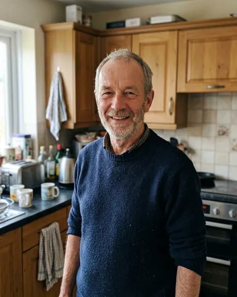 The photo The Sunday Roast King was made from