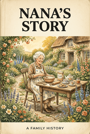 Example Personalised Book for Grandma cover